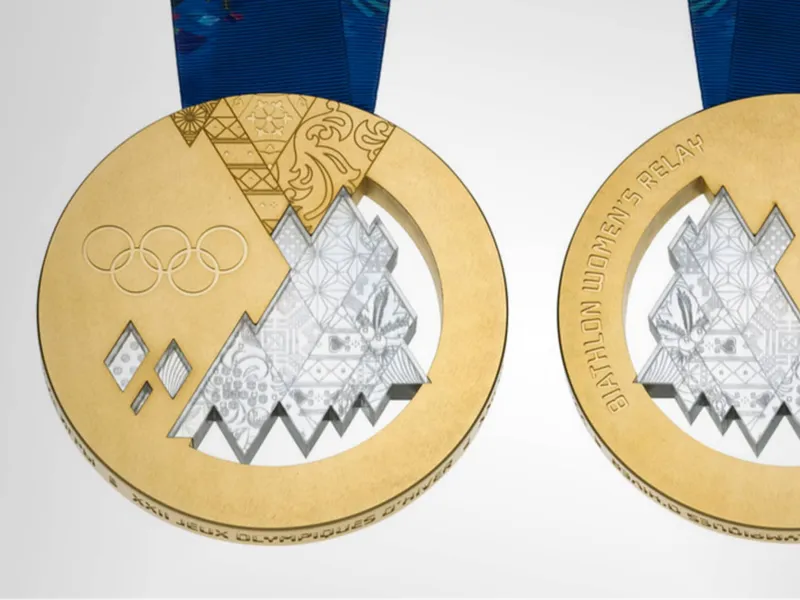 Sochi 2014 Winter Olympic Medal