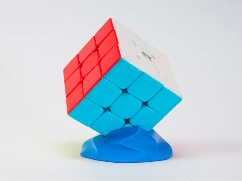 Rubik's Cube Stand - Twisted Hex