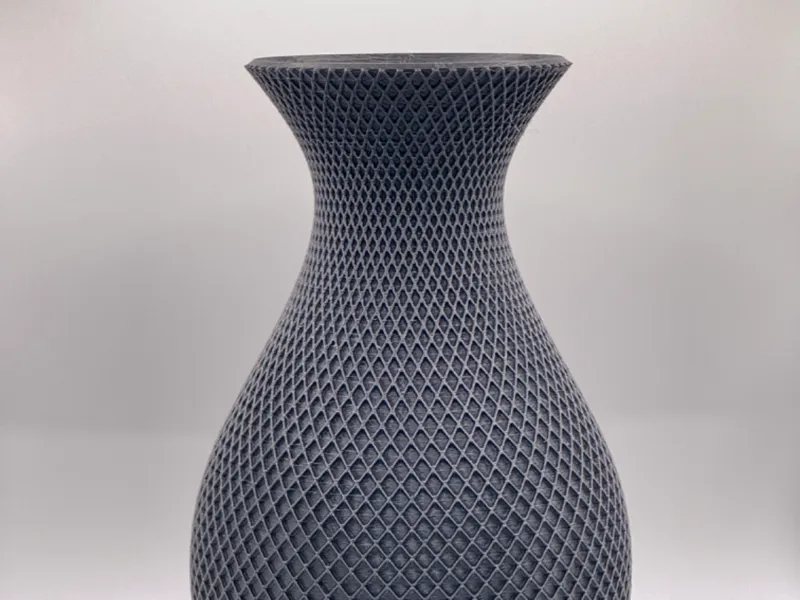 Modern Stripes Vase 