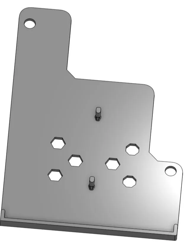 Ender 6 Vertical suporte for raspberry Pi