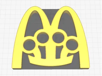 McKnuckle Duster/McDonald's Brass Knuckles