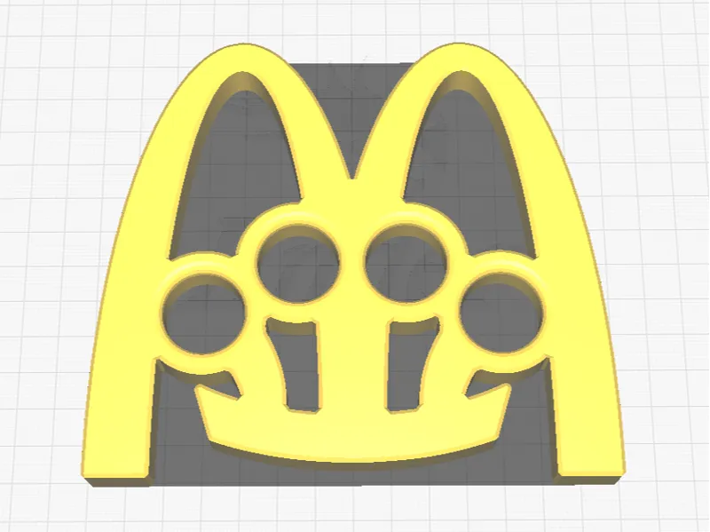 McKnuckle Duster/McDonald's Brass Knuckles