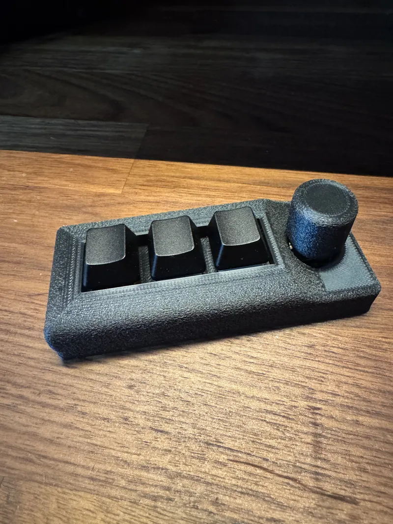 Ali Express Macro Pad with Knob Case