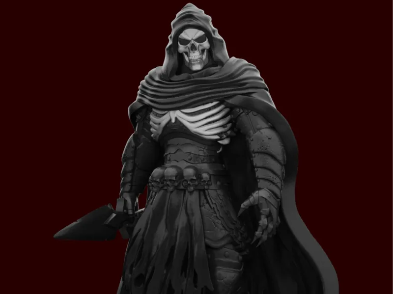 Skeleton Shadow Assassin Figure