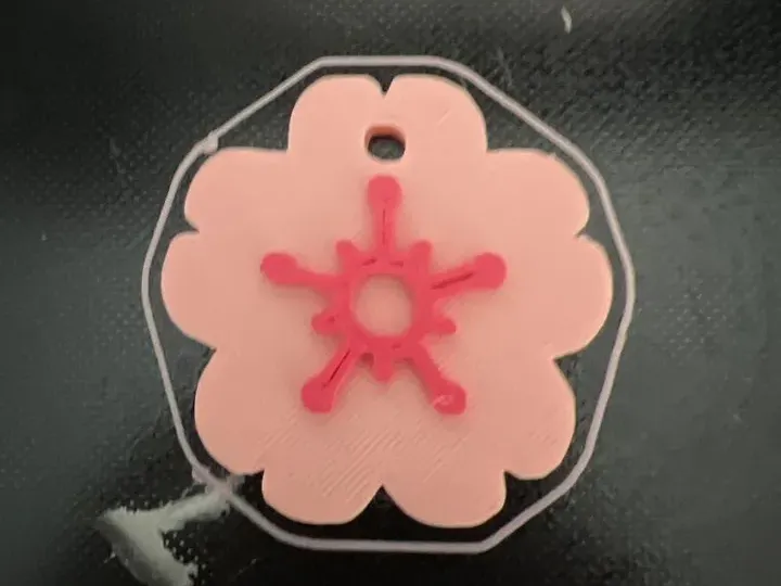 Sakura Keychain