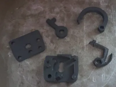 Lock with working mechanism.