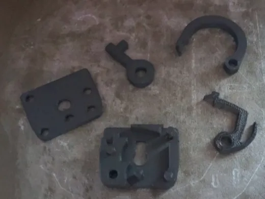 Lock with working mechanism.