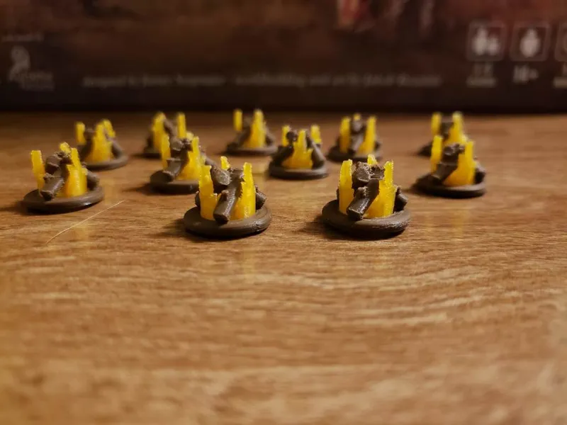 Scythe - Campfire Encounter Tokens