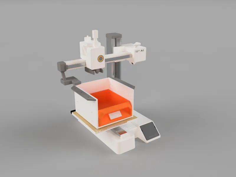 Hidden Drawer for A1 Mini 