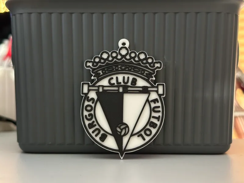 Burgos CF keyring