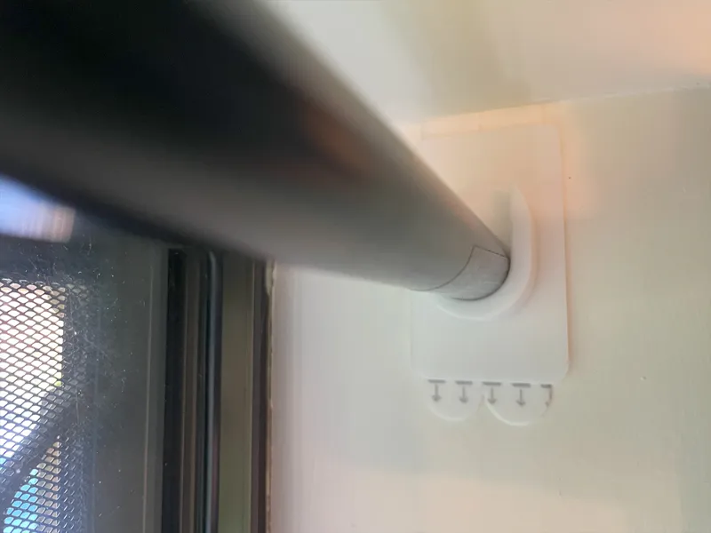 IKEA RÄCKA / 3M Command Strip Curtain Rod Holders