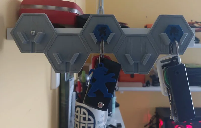 5 exagons option (with holes for screws)