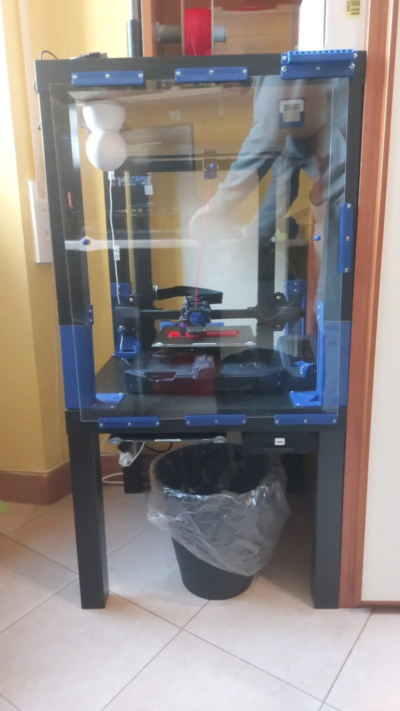 Ikea Lack Semi-Sealed Enclosure