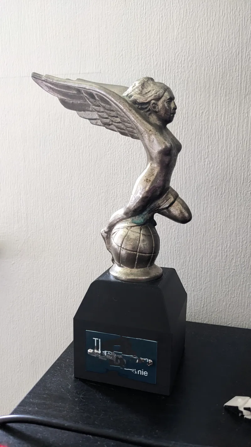 Trophy Base - With Plate