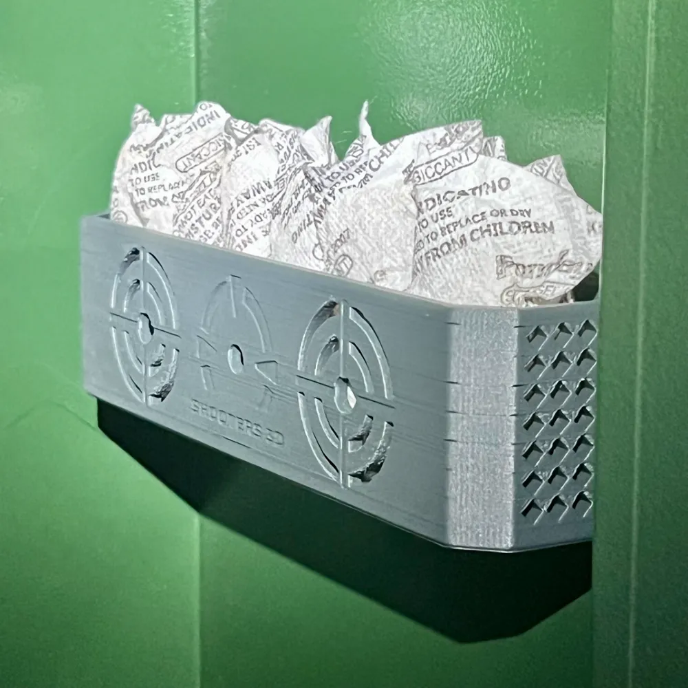 Silica Gel Packets Holder Box by m2xj MakerWorld