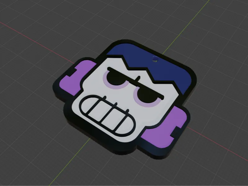 Frank Keychain - Brawl Stars