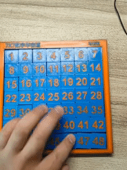 7阶7X7数字华容道
