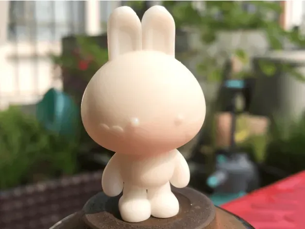 Cartoon Rabbit - Free 3D Print Model - MakerWorld