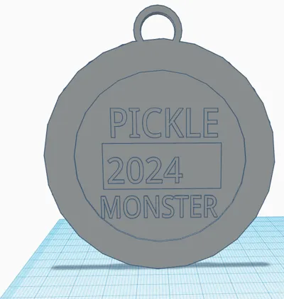 Pickleball trophy 2nd and 3rd