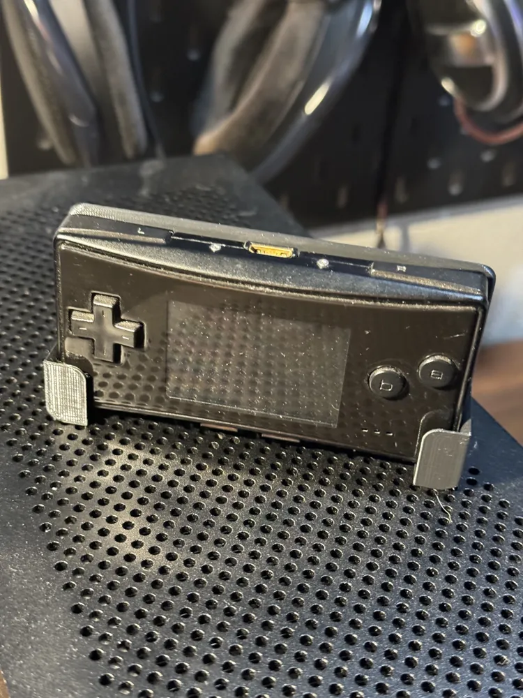 Gameboy Micro IKEA Skadis Mount by Amilcar Gamez - MakerWorld