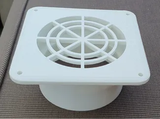 Vent outlet for 100mm pipe 