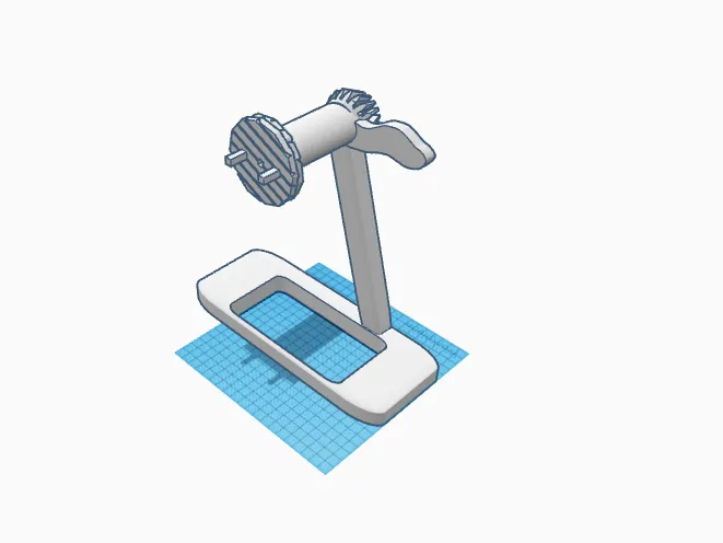 Spool holder mk-1 made with TinkerCad