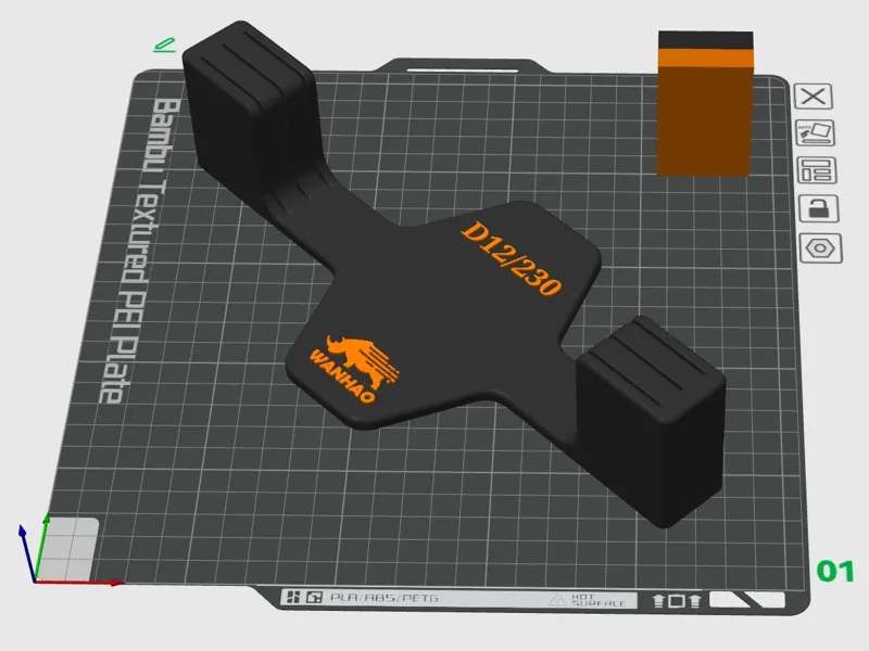 Wanhao Build Plate Holder