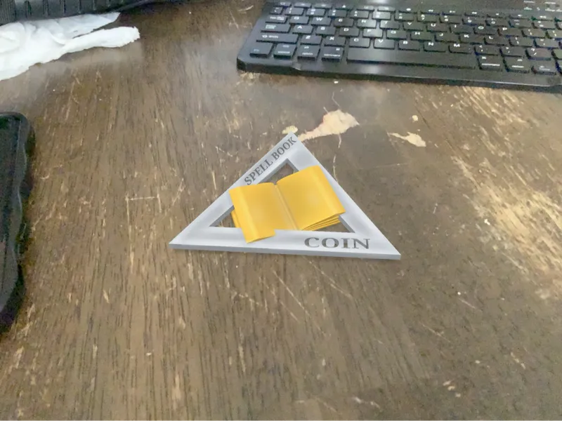 Spell Book Coin