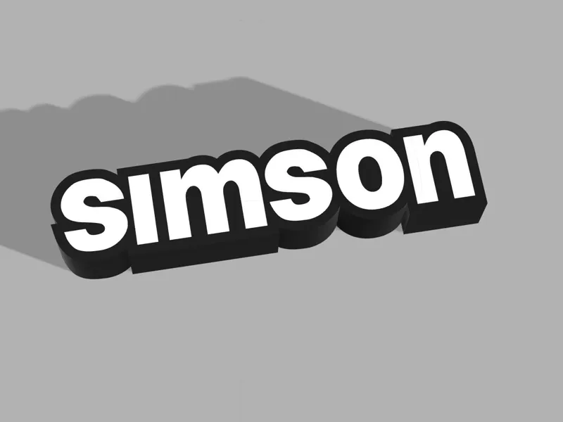 Simson Lampe led 
