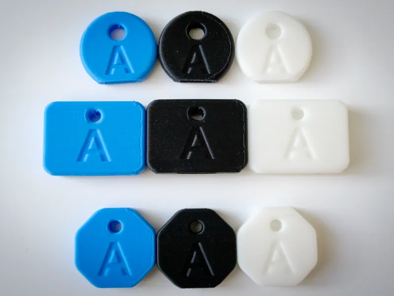 Custom Text Key Covers/Cases - Round/ Octagon