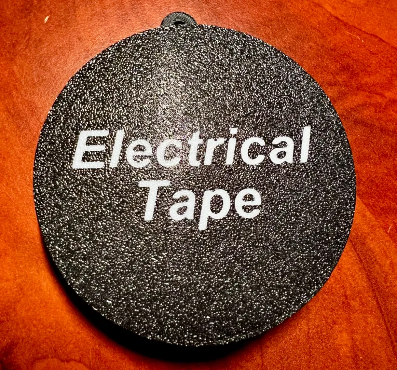 Electrical Tape Case with Magnetic Lid