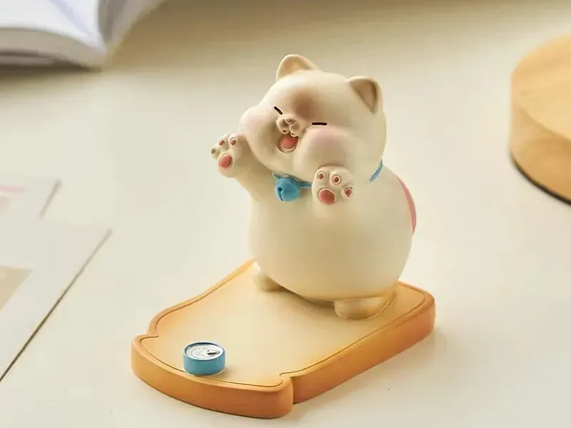 可爱的小猪手机支架