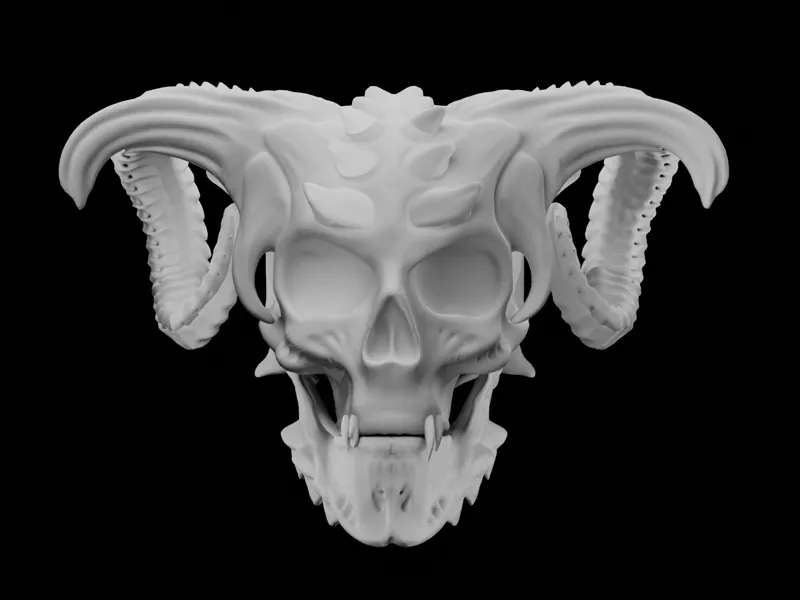 Scary Skull