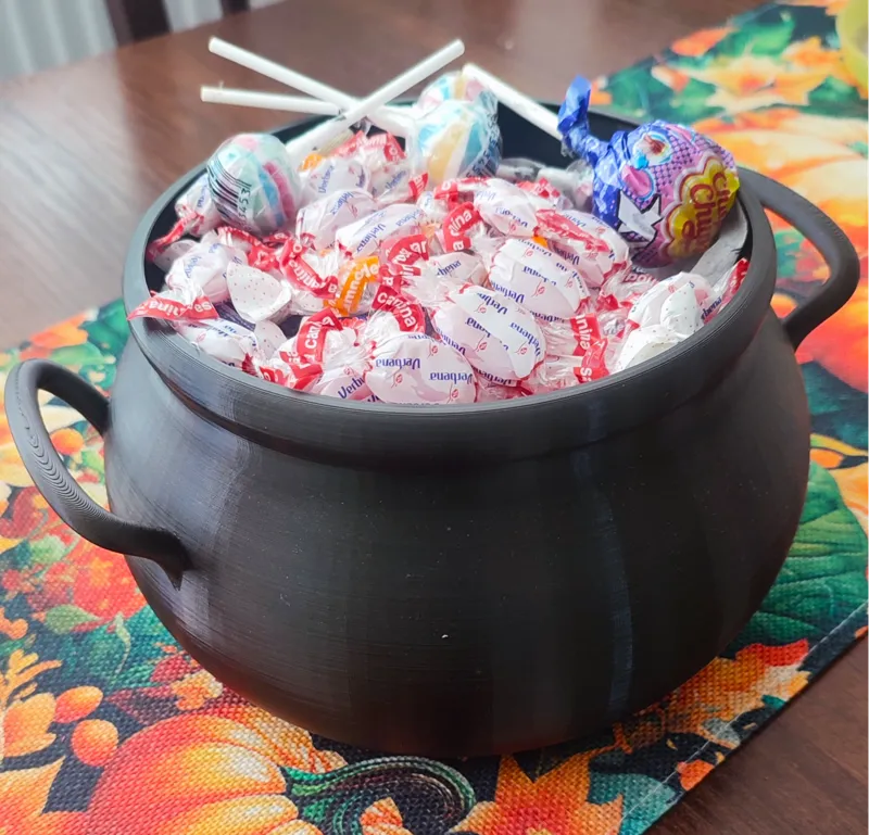 Halloween cauldron