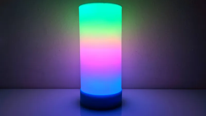 RGB Lamp WiFi Controlled