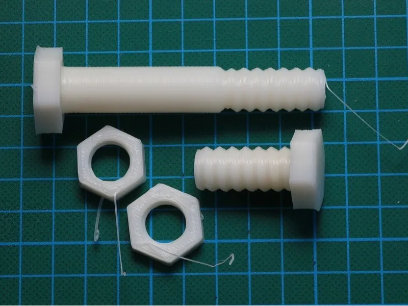 Poor man's openscad screw library