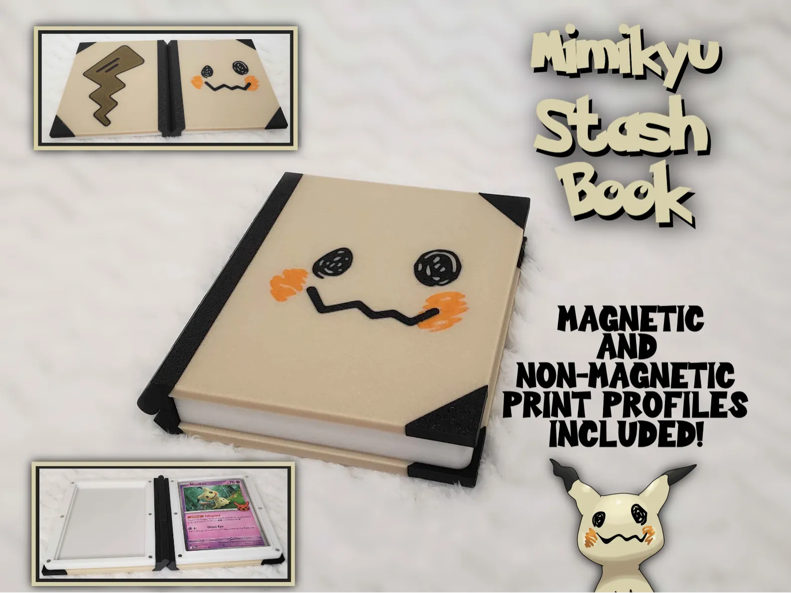Mimikyu Stash Book for Halloween Trick or Trade