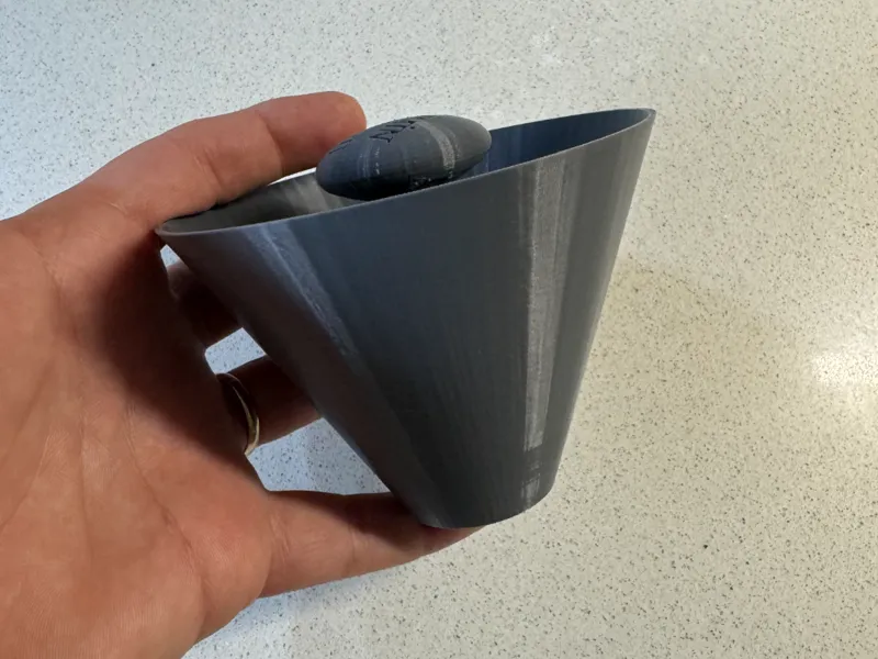 cup mouth correction cone