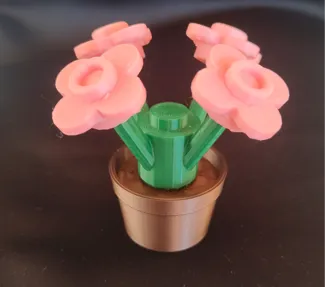 Flowerpot for brick flower