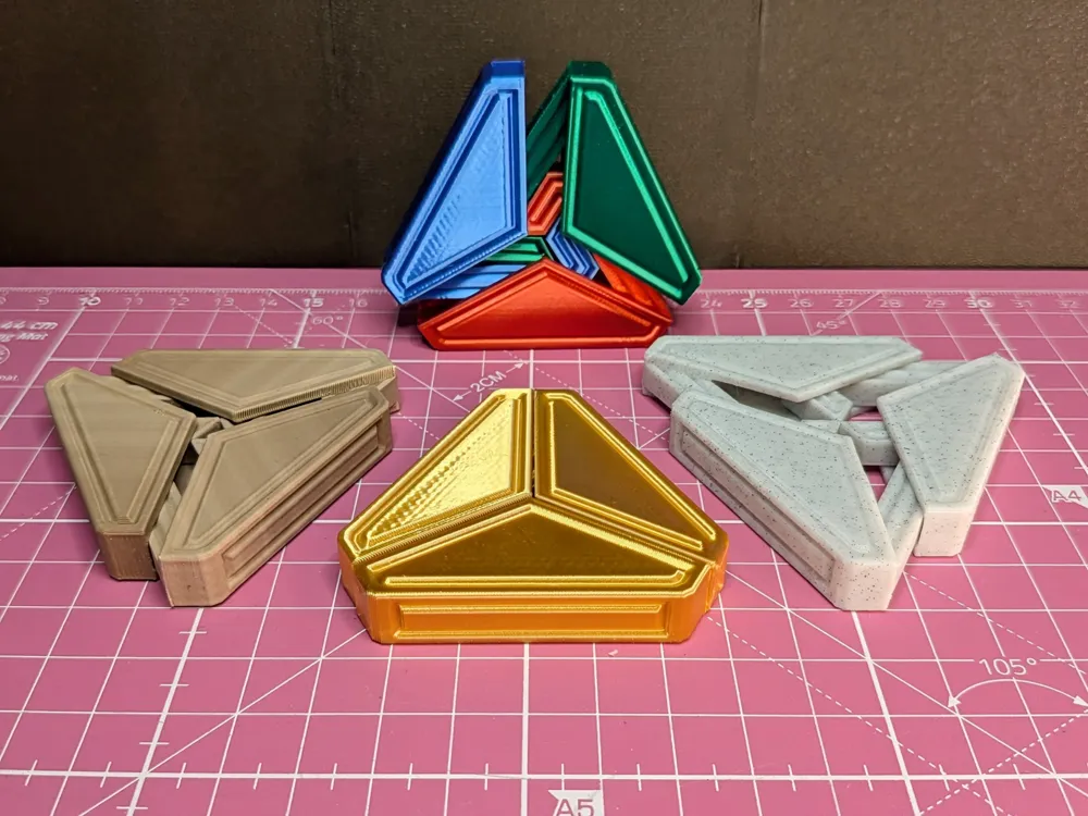 Fidget Triangle Puzzle by EBD Design Studio - MakerWorld
