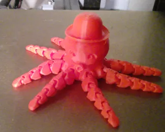 Cute Mini Octopus With Hat