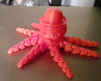 Cute Mini Octopus With Hat