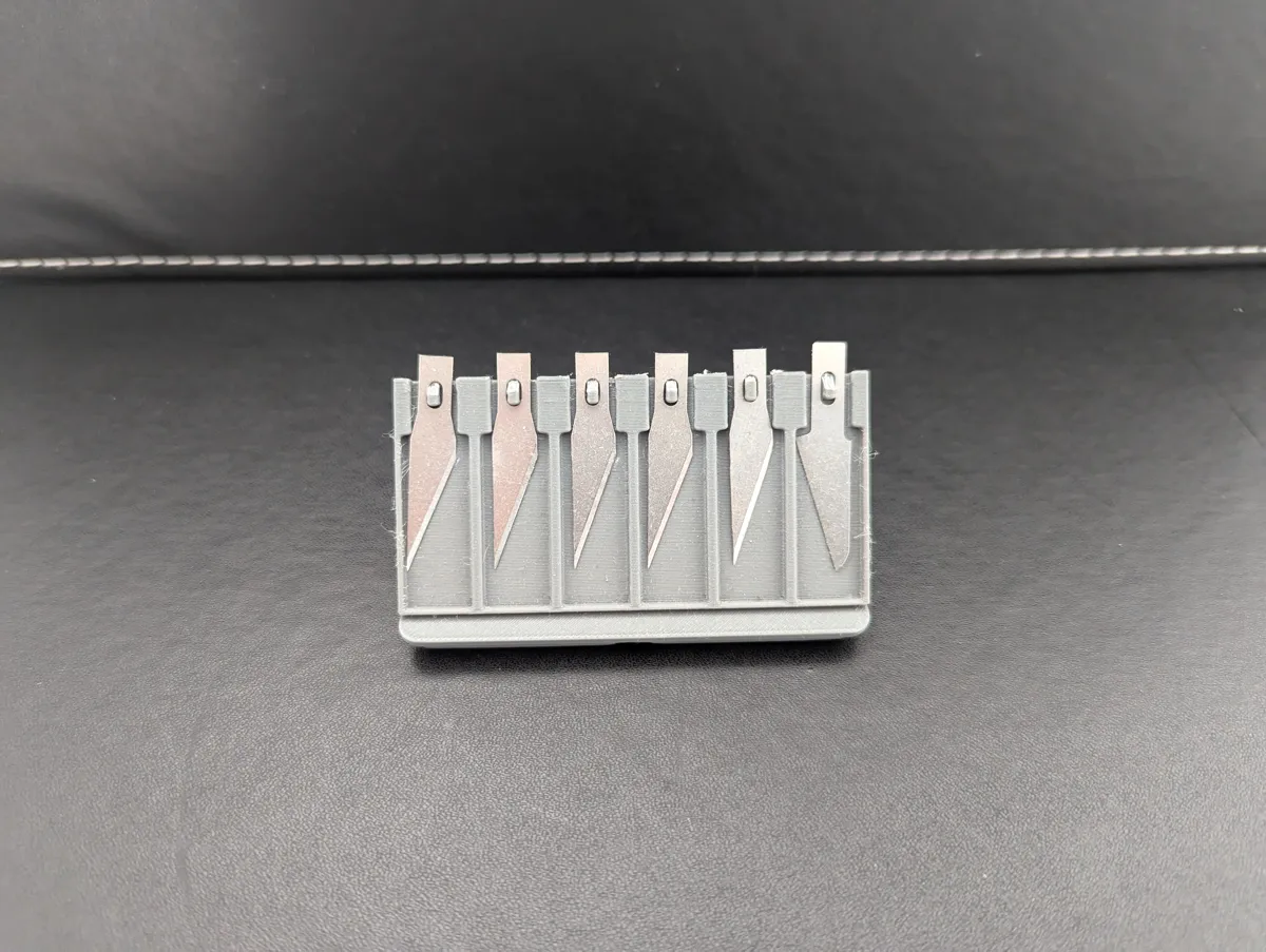 Range-lames de scalpel Gridfinity