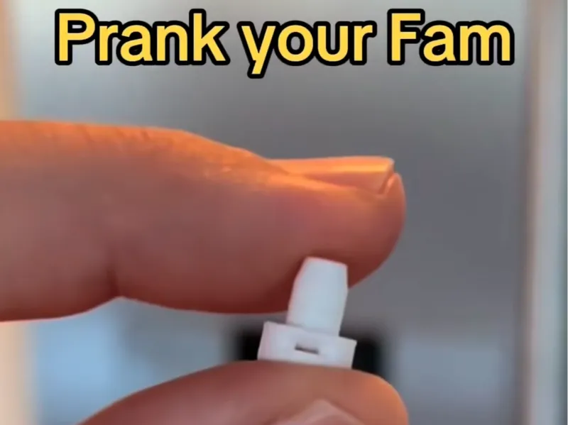 Fridge Water Sprayer Prank 