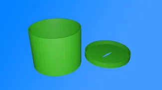 Simple Coin Box with Lid