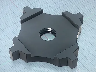 Toilet tank nut