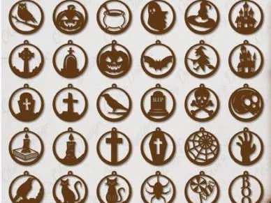 Halloween Wallhanger Mega Pack - 26 Pieces !