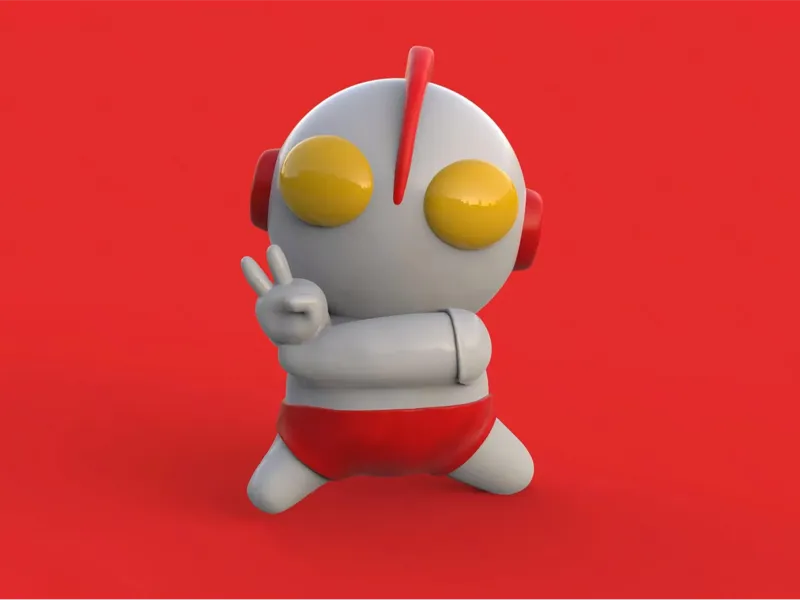 Q版奥特曼！