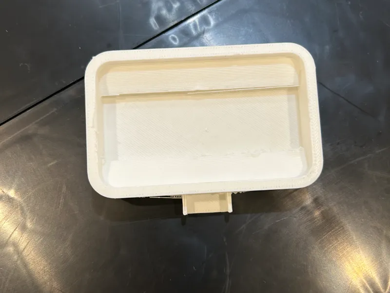 Soap holder with drain