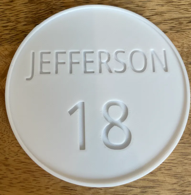 justin jefferson coaster 